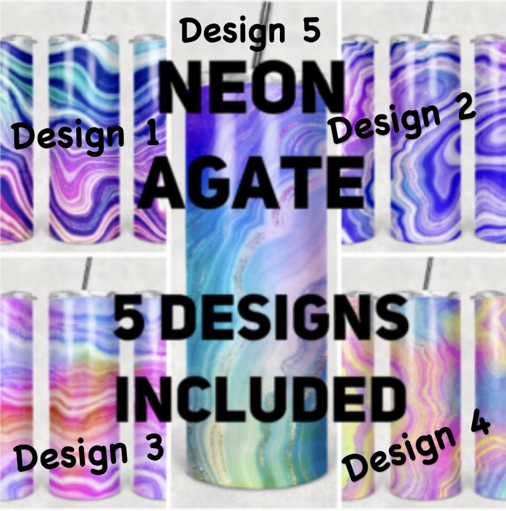 Neon agate