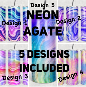 Neon agate